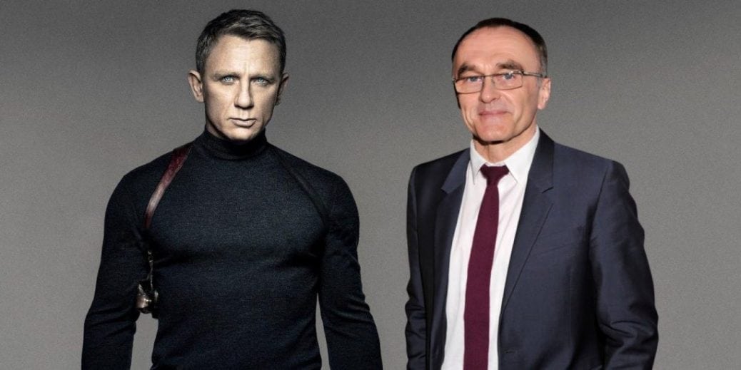 Daniel Craig och Danny Boyle.