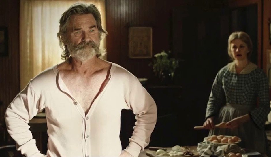 Kurt Russell i The Hateful Eight.