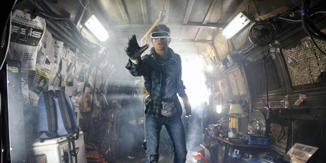 BILD: Tye Sheridan i Steven Spielbergs Ready Player One.