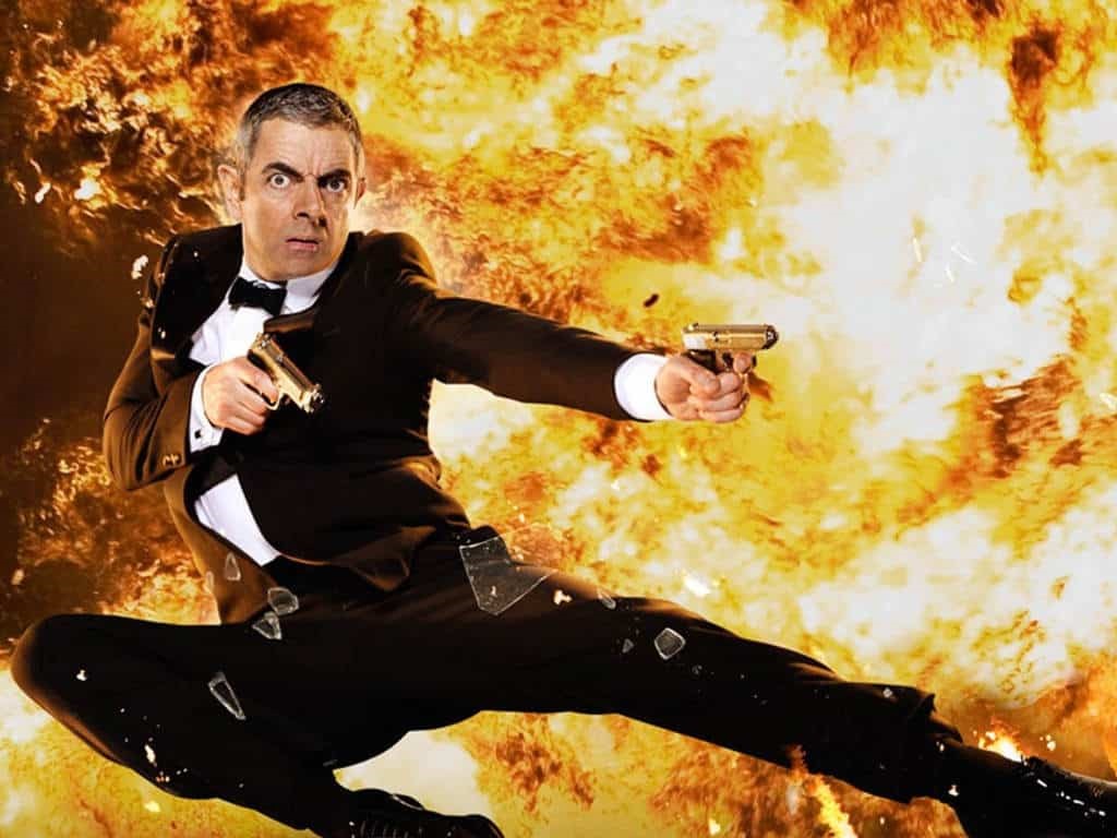 Rowan Atkinson som Johnny English.