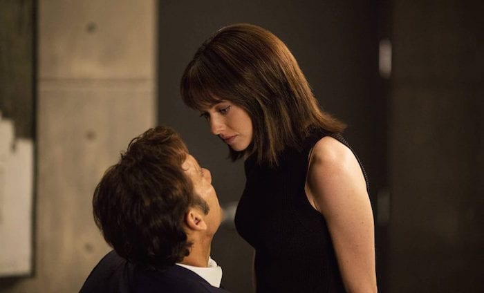 Clive Owen och Amanda Seyfried i "Anon"