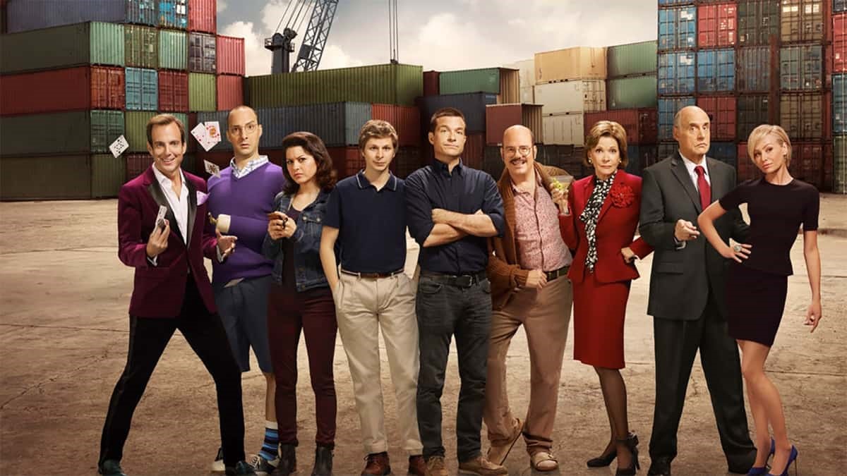 Skådespelarna i tv-serien Arrested Development.