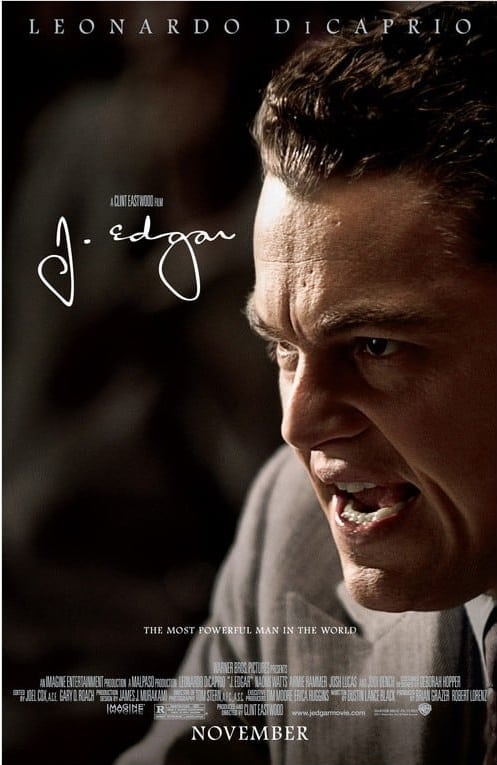 Poster till J. Edgar (2011).