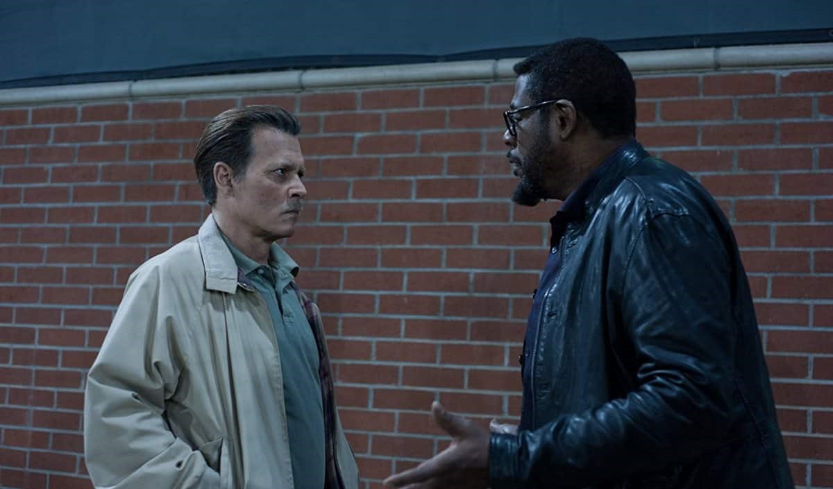 Johnny Depp och Forest Whitaker i City of Lies.