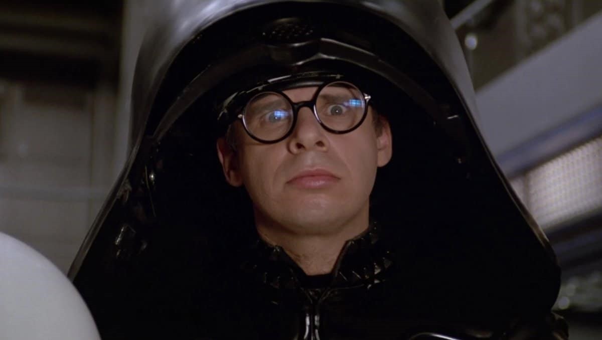 Rick Moranis som Dark Heltem i Spaceballs.