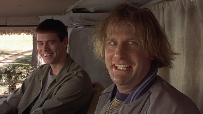 Jeff Daniels och Jim Carrey