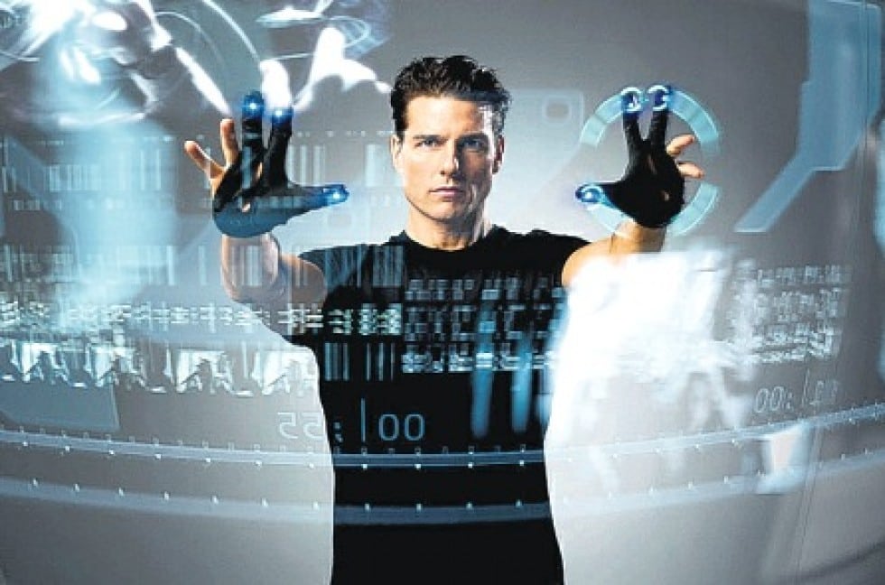 Tom Cruise i Minority Report.