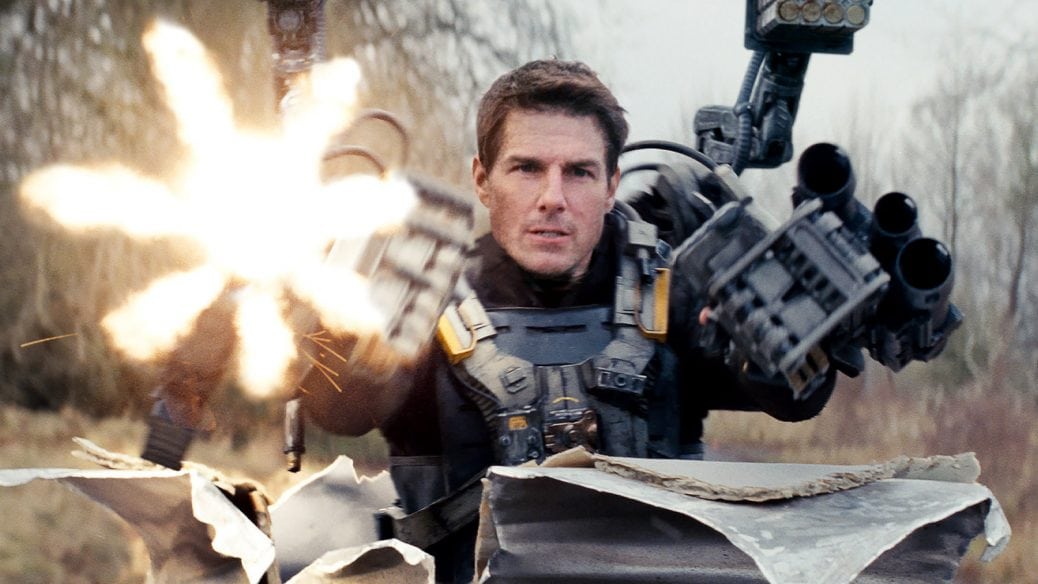 Tom Cruise i Edge of Tomorrow.