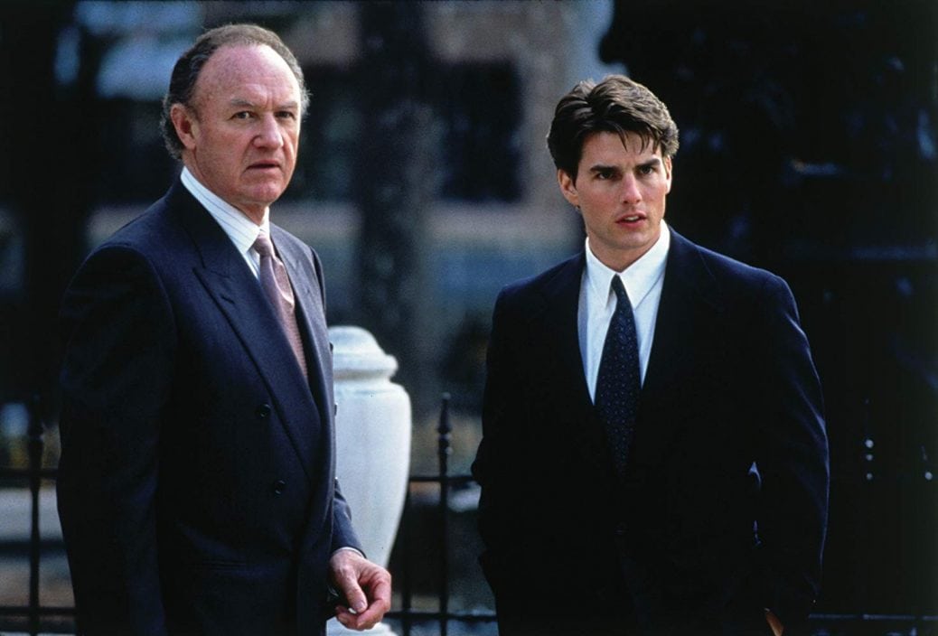 Gene Hackman och Tom Cruise.