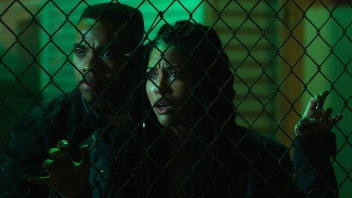 Joivan Wade och Lex Scott Davis i "The First Purge" 