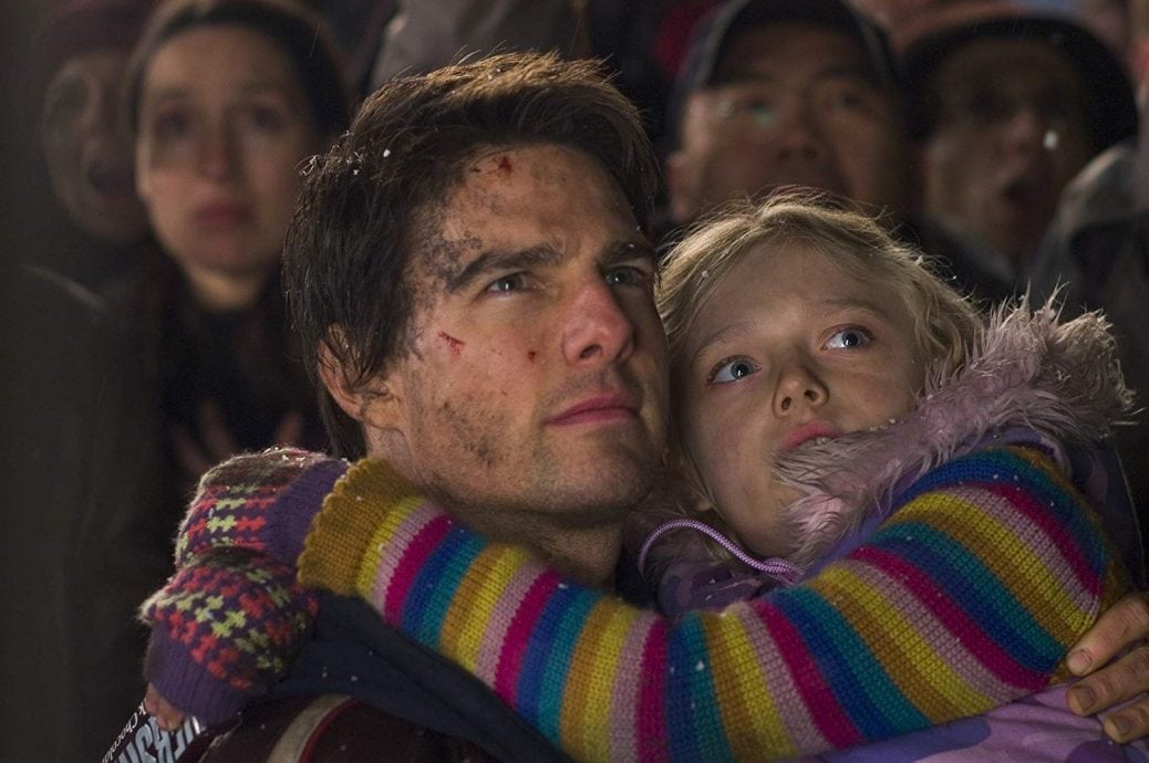 Tom Cruise och Dakota Fanning i Världarnas krig.