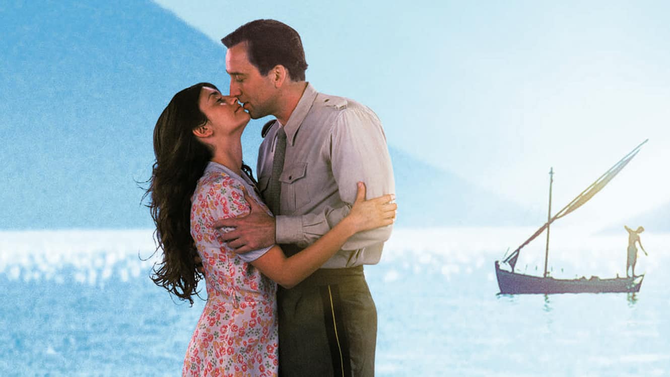 Nicolas Cage och Penelope Cruz i Kapten Corellis mandolin