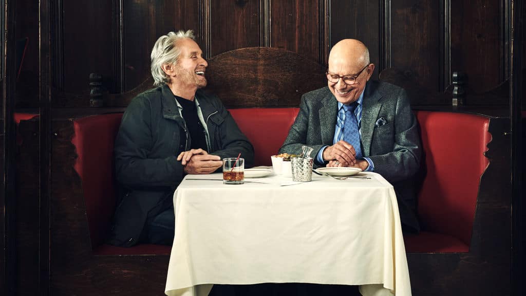 Michael Douglas och Alan Arkin i The Kominsky Method