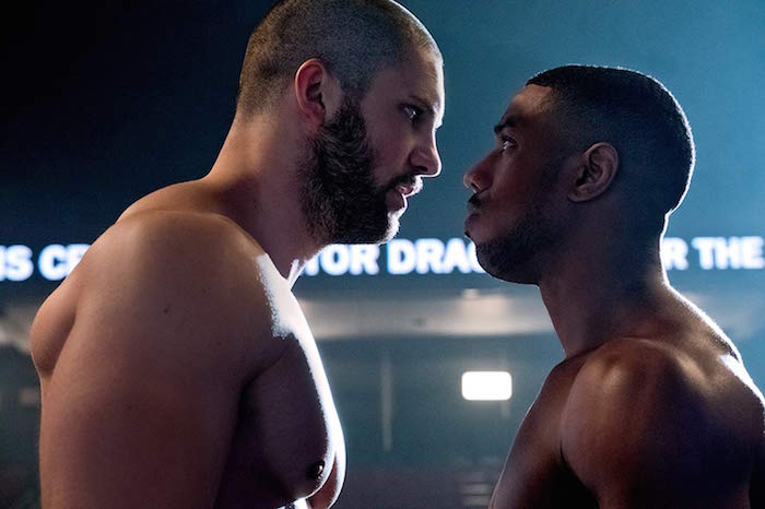 Florian Munteanu och Michael B. Jordan i "Creed II".