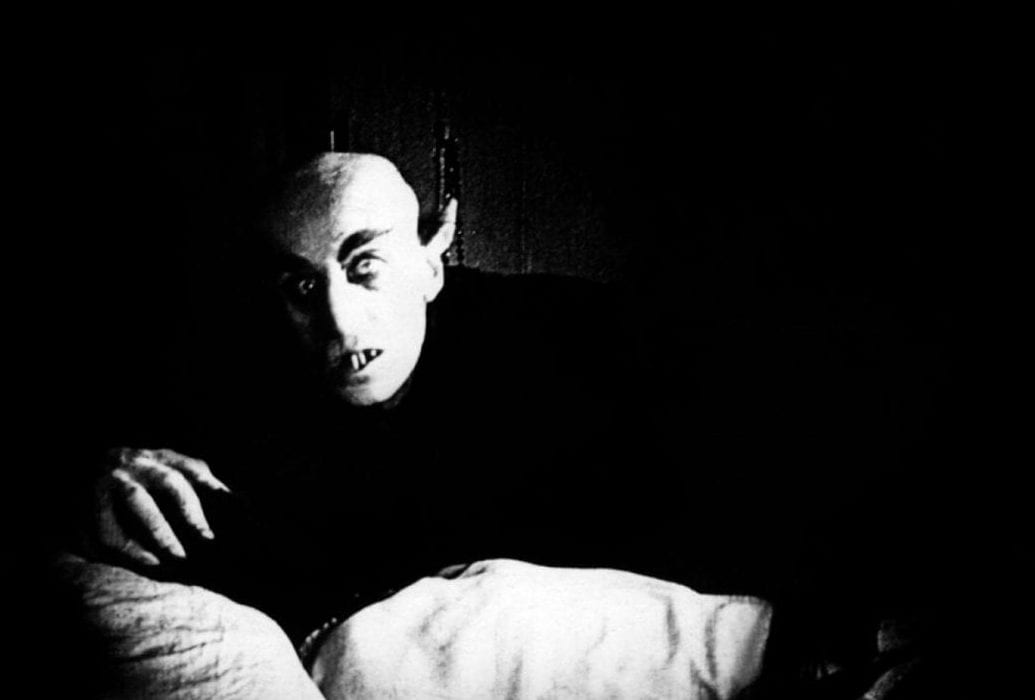 Max Schreck i F.W. Murnaus Nosferatu från 1922.