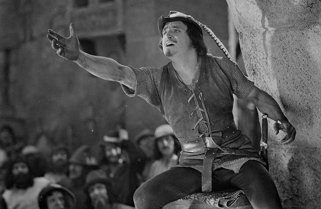 Douglas Fairbanks i "Robin Hood".