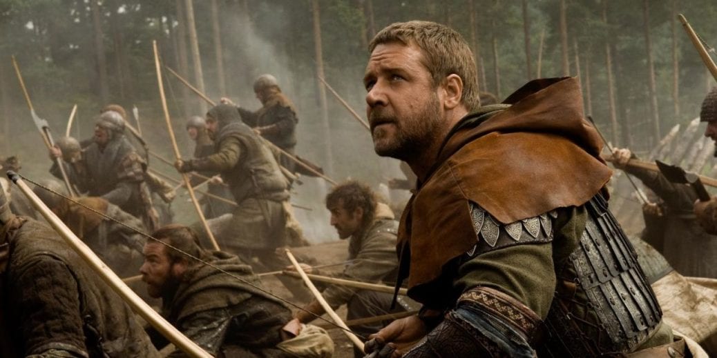 Russell Crowe i "Robin Hood".