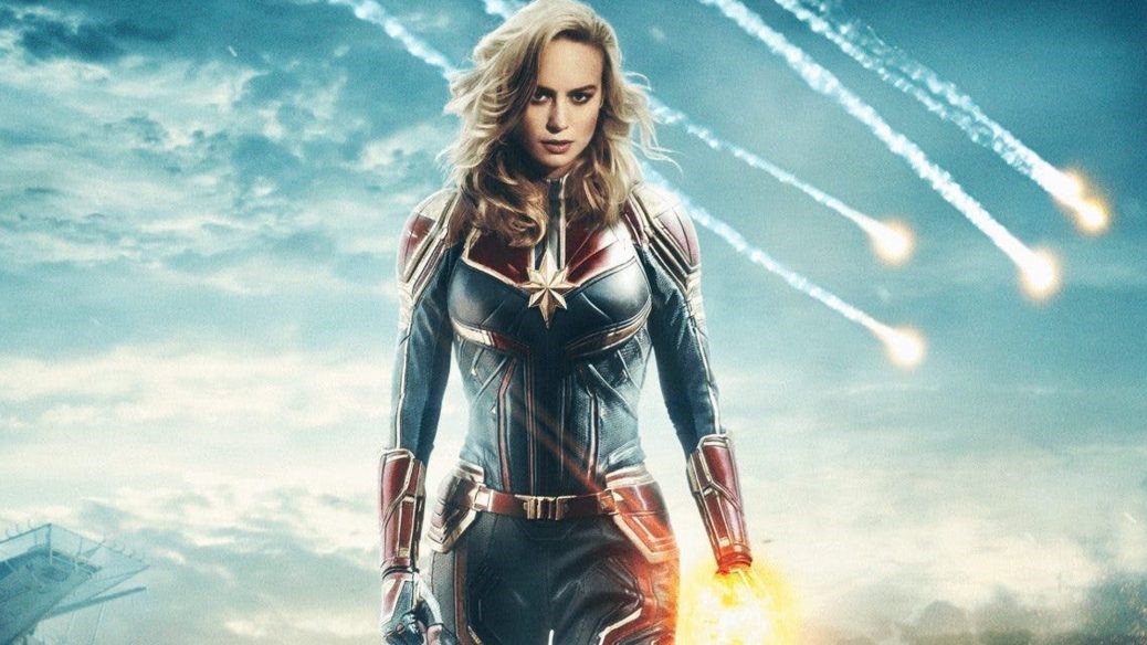 Brie Larson som Captain Marvel