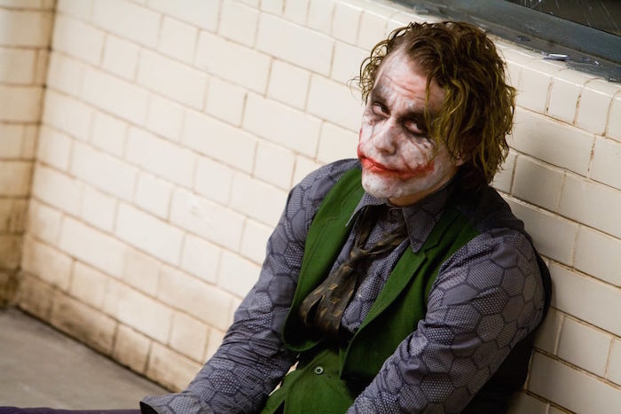 Heath Ledger som Jokern i "The Dark Knight"