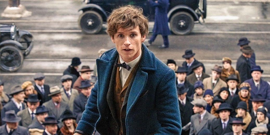 Eddie Redmayne som Newt i Fantastiska Vidunder.