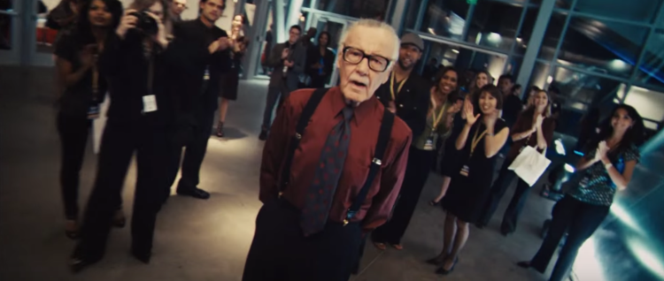 Stan Lee i Iron-Man 2.