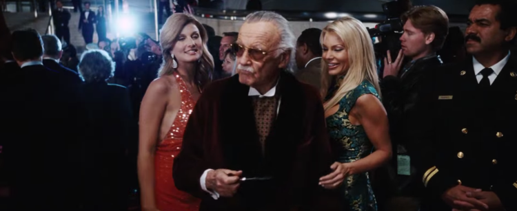 Stan Lee i Iron Man.