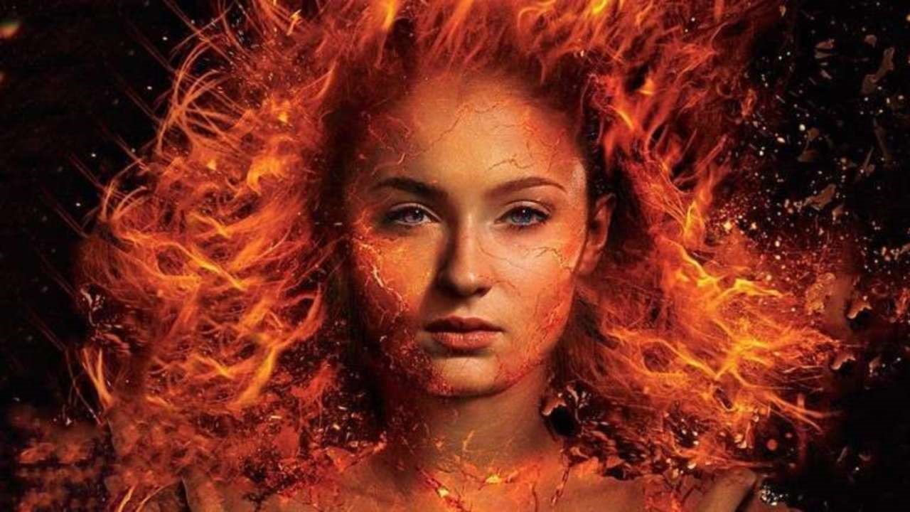 En bild på Sophie Turner som Phoenix