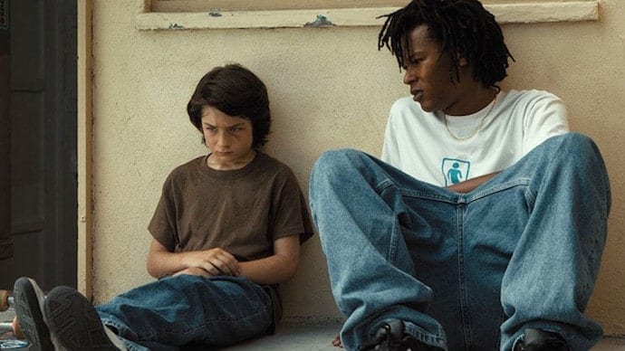 Sunny Siljic och Na-kel Smith i Jonah Hills "Mid90s"