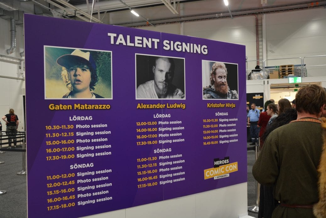 Årets stjärnor på Comic Con.