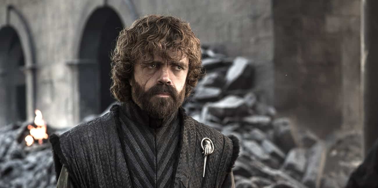 Peter Dinklage i sista avsnittet av Game of Thrones