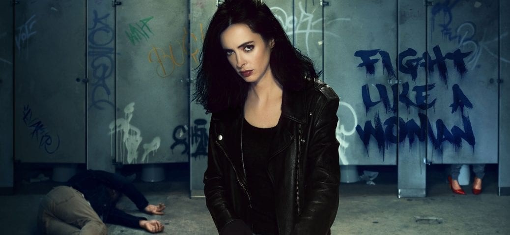 Krysten Ritter i andra säsongen av "Jessica Jones".