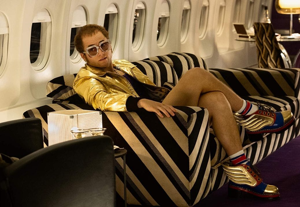 Taron Egerton i ''Rocketman''.