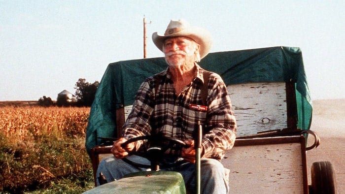 Richard Farnsworth i David Lynchs "The Straight Story".