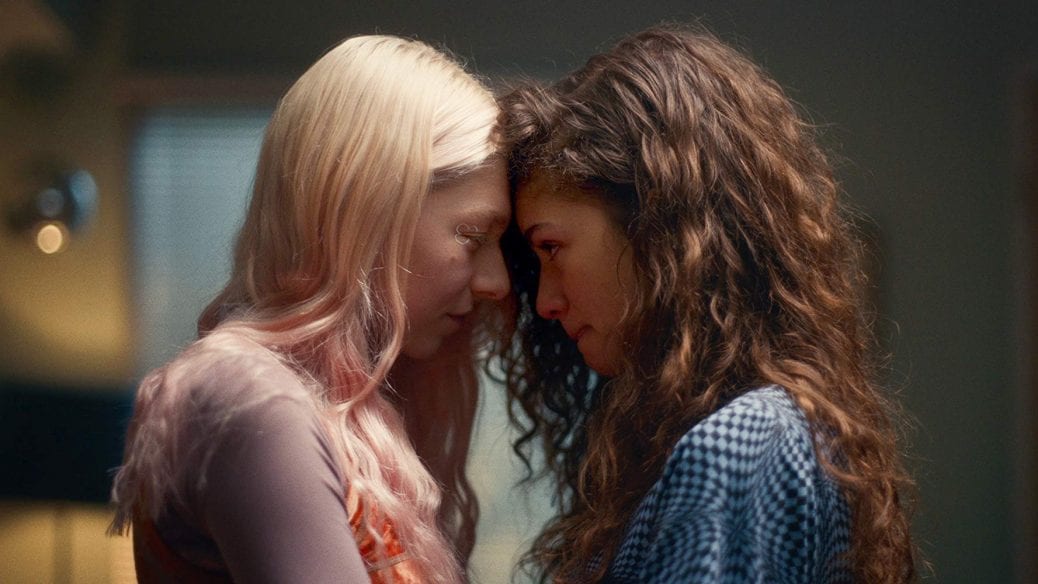 Zendaya och Hunter Schafer i "Euphoria".