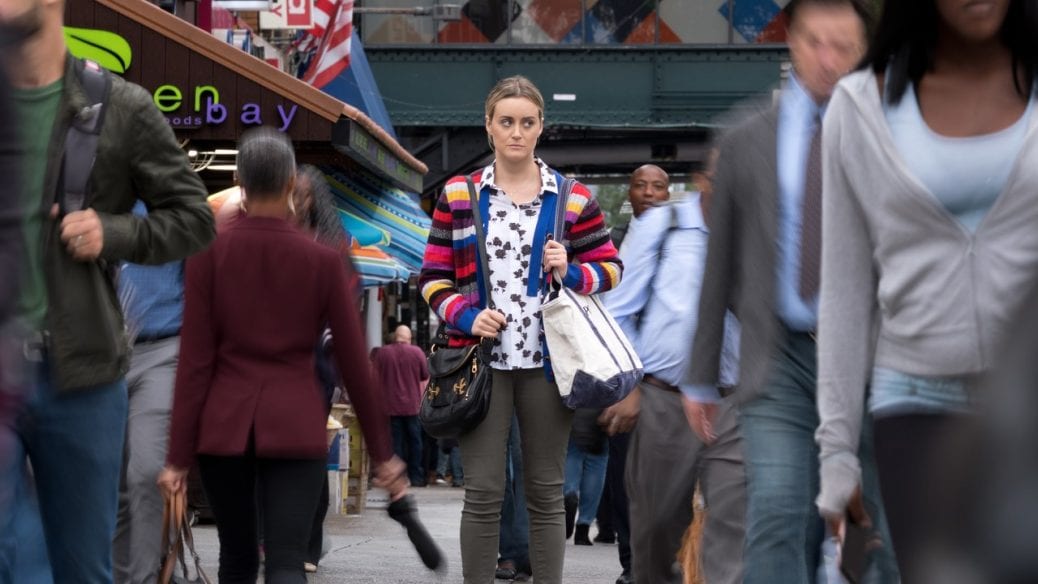 Taylor Schilling som Piper Chapman i "Orange is the New Black".