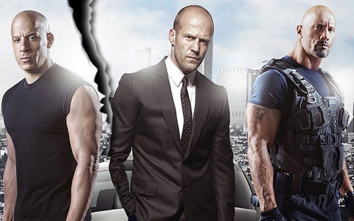 Vin Diesel, Jason Statham och Dwayne Johnson