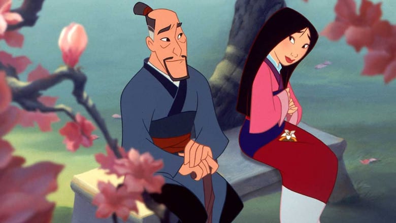 Mulan och hennes pappa