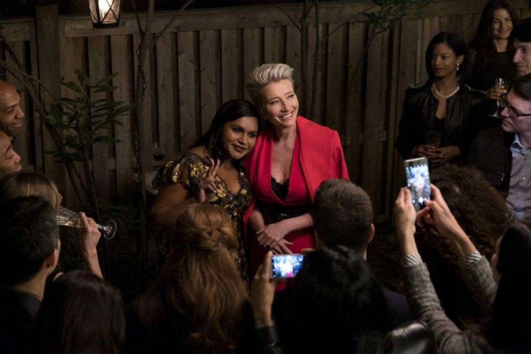 Mindy Kaling och Emma Thompson.