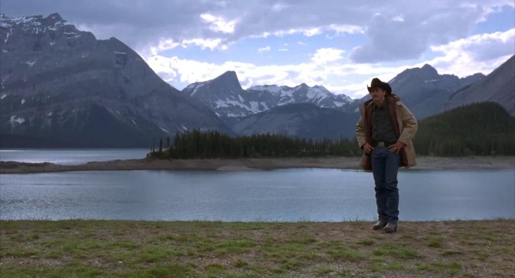 Jake Gyllenhaal i Brokeback Mountain.