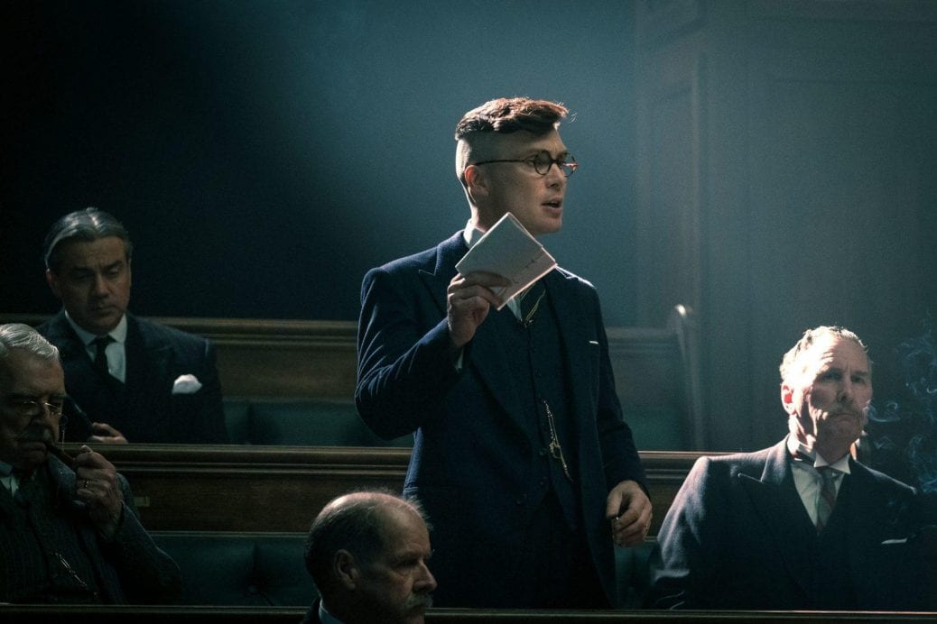 Cillian Murphy som Thomas Shelby i "Peaky Blinders".