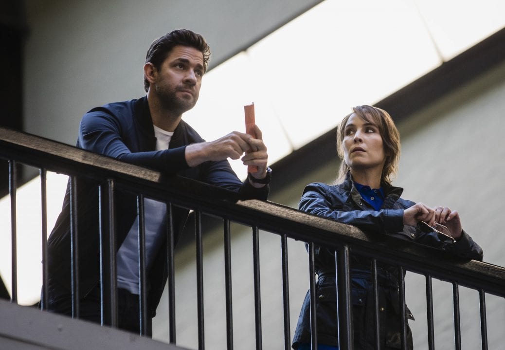 John Krasinski och Noomi Rapace i "Jack Ryan". 