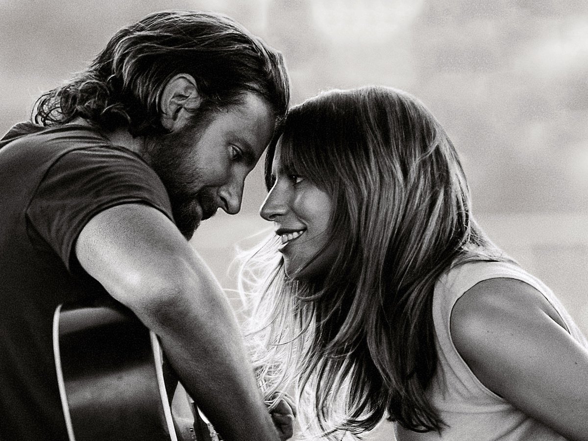 Lady Gaga och Bradley Cooper i A Star is Born. 