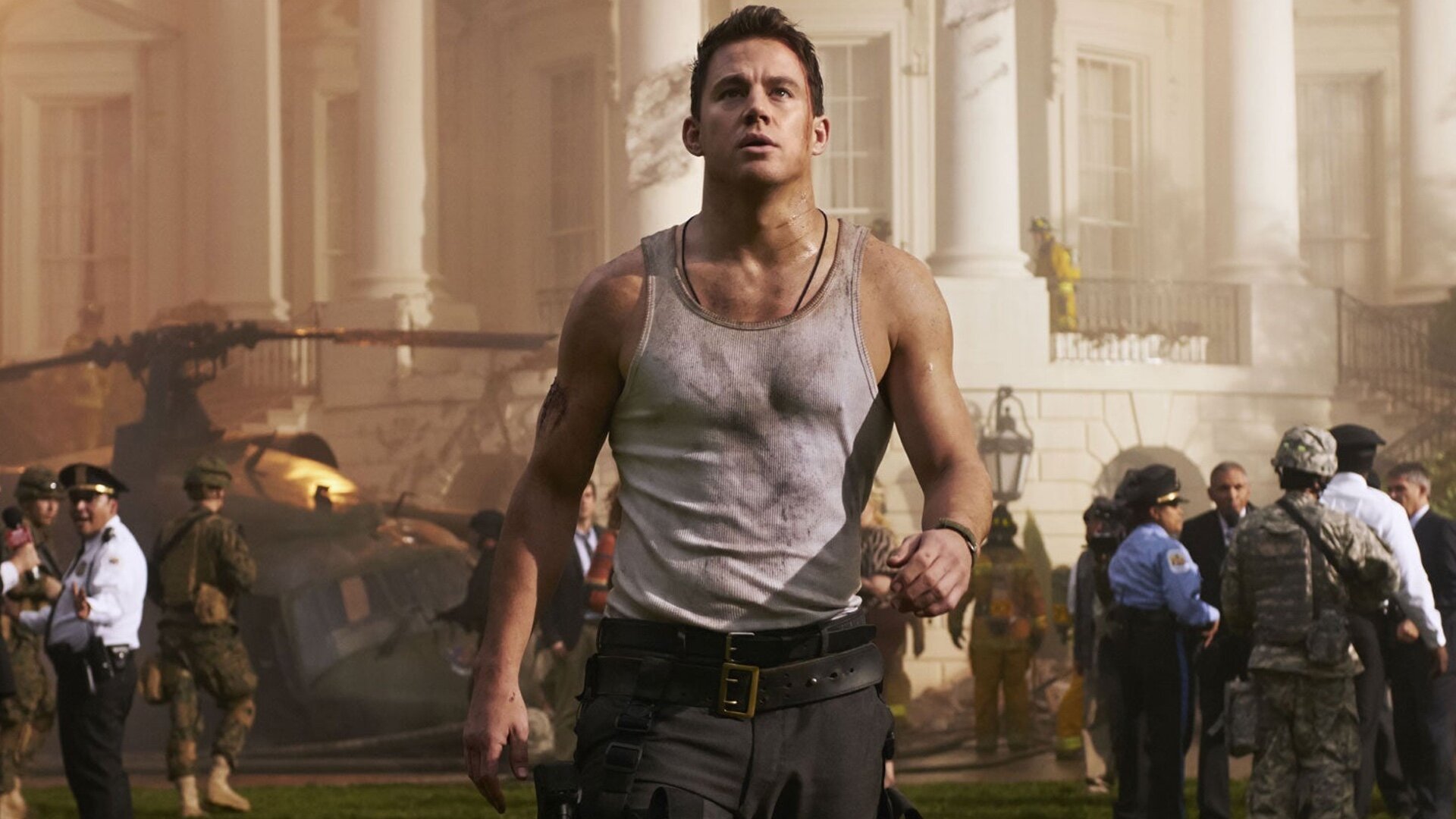 Channing Tatum i "White House Down". 