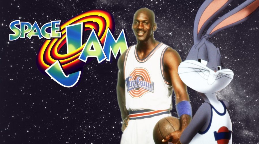 Michael Jordan och Bugs Buny