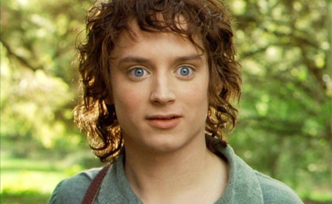 Elijah Wood i Sagan om Ringen. 