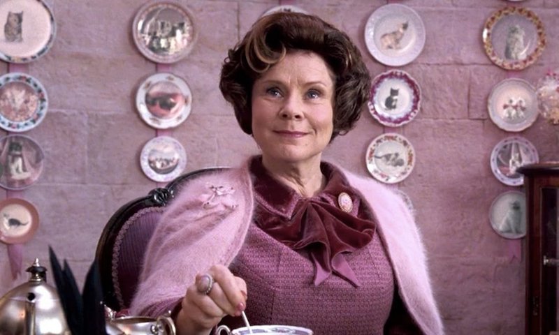 Imelda Staunton i "Harry Potter och Fenixorden". 