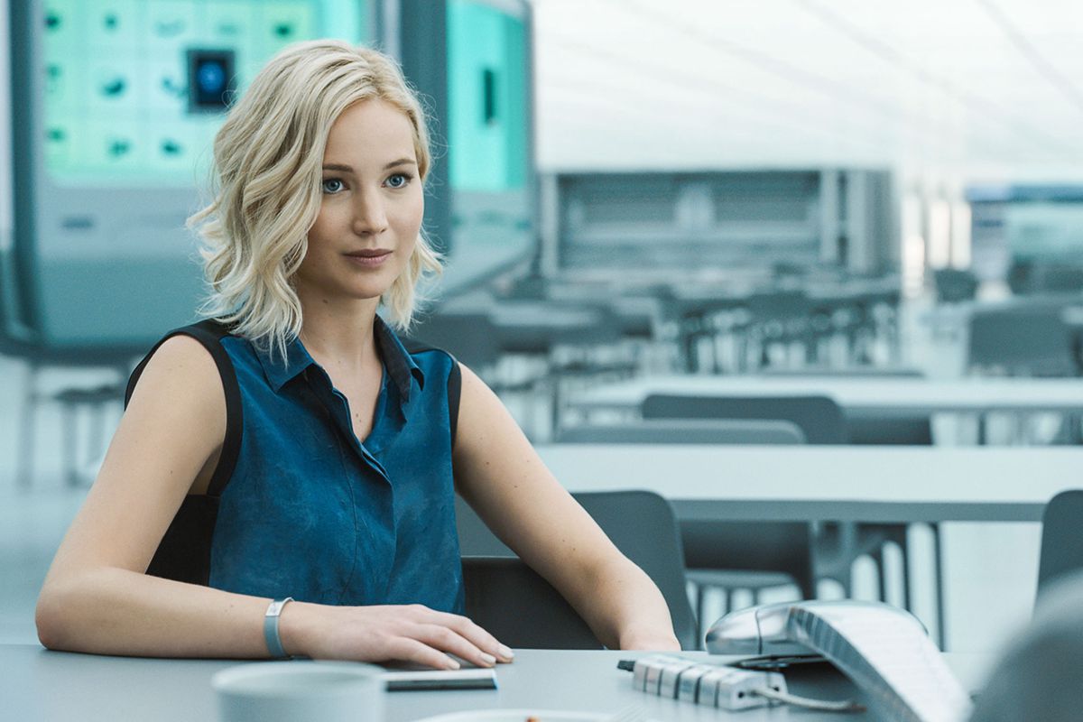 Jennifer Lawrence i "Passengers". 