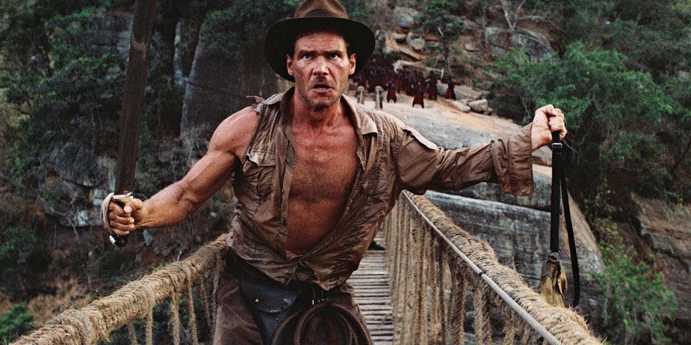 Indiana Jones i Temple of Doom. 