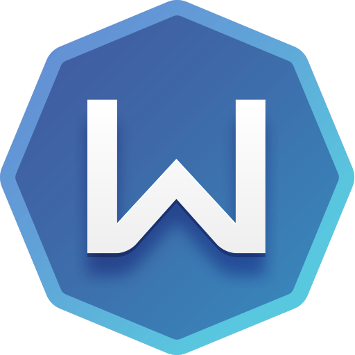 Windscribe logotyp.