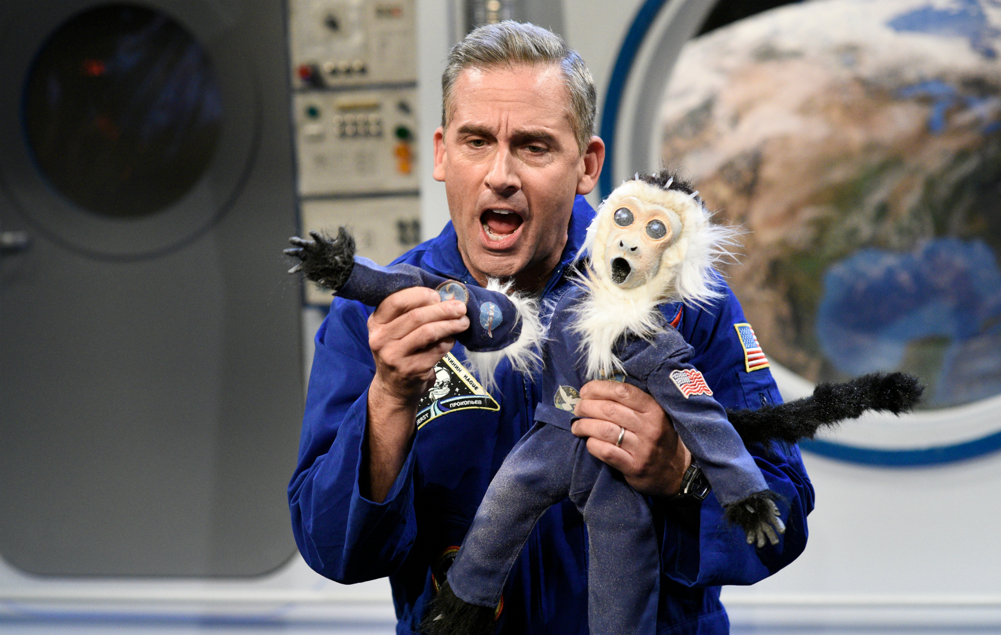 Steve Carell i "Space Force".